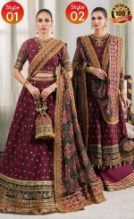 Embroidered Chiffon - CH12-03