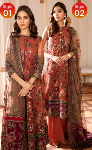 Embroidered Net - CH0703