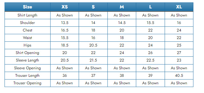 size guide 1 1